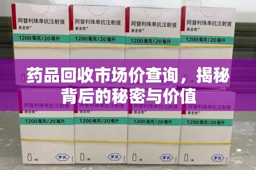 新乡药品回收市场价查询，揭秘背后的秘密与价值